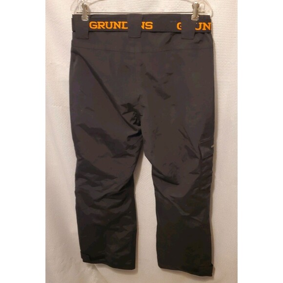 New With Tags Grundens Weather Watch Waterproof Pants Mens Medium Black Fishing - Picture 2 of 11